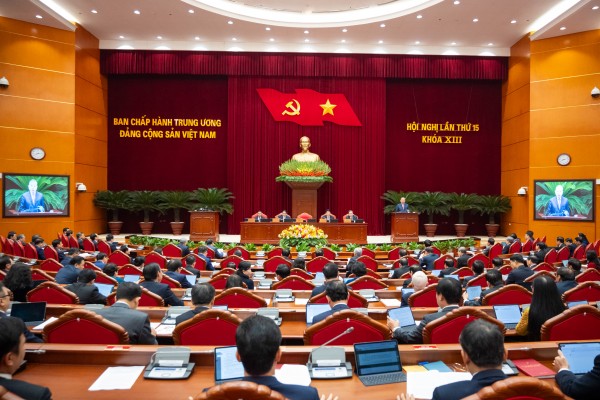 Khai mạc Hội nghị Trung ương 15, xem xét công tác nhân sự Đại hội XIV của Đảng